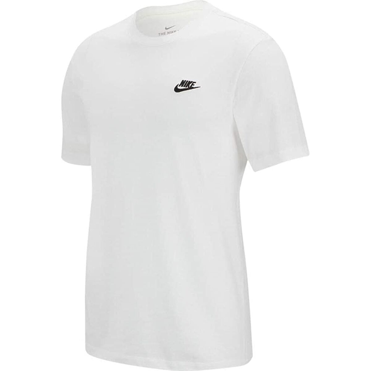 Camiseta de manga corta para hombre Nike AR4997 101 Blanca para hombre