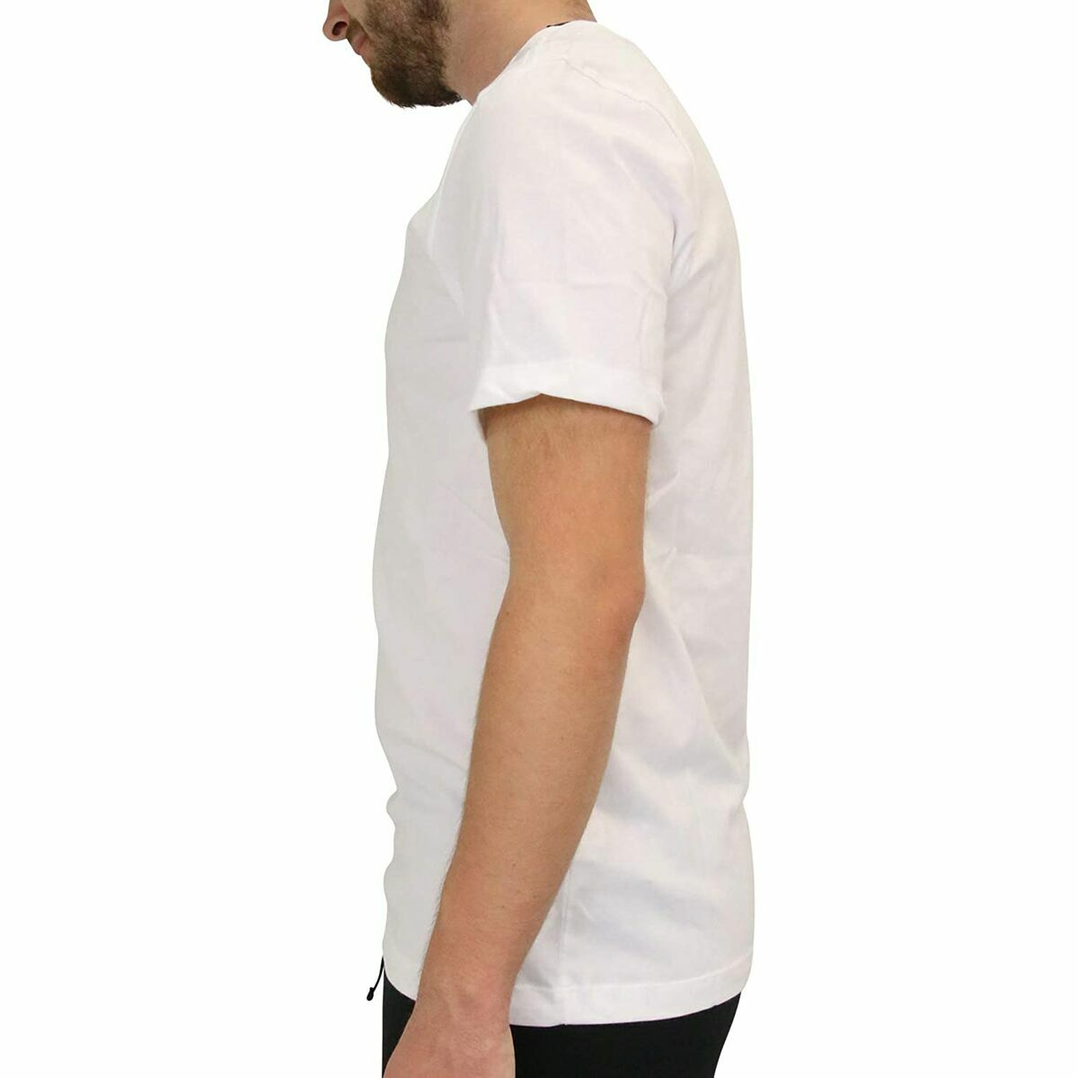Camiseta de manga corta para hombre Nike AR4997 101 Blanca para hombre