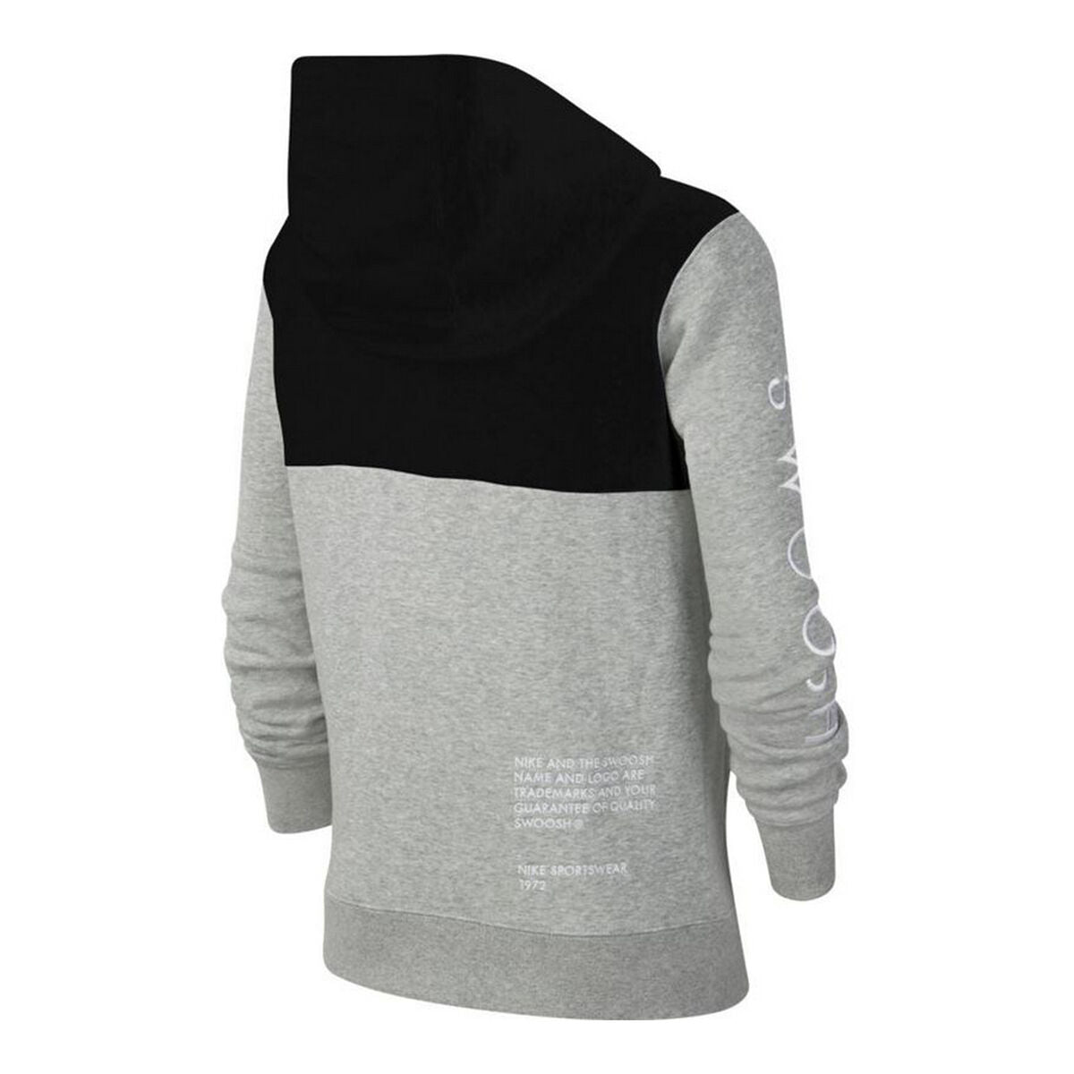 Chaqueta deportiva Nike Swoosh gris oscuro