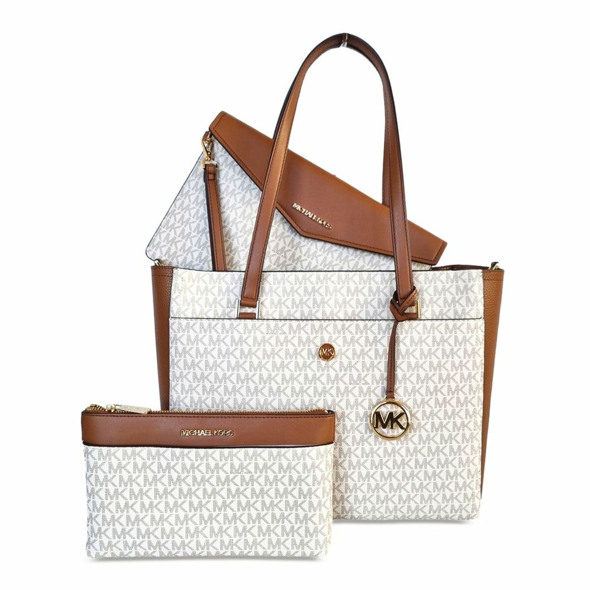 Sac à main pour femme Michael Kors 35T1G5MT7B-VANILLA 42 x 27 x 16 cm