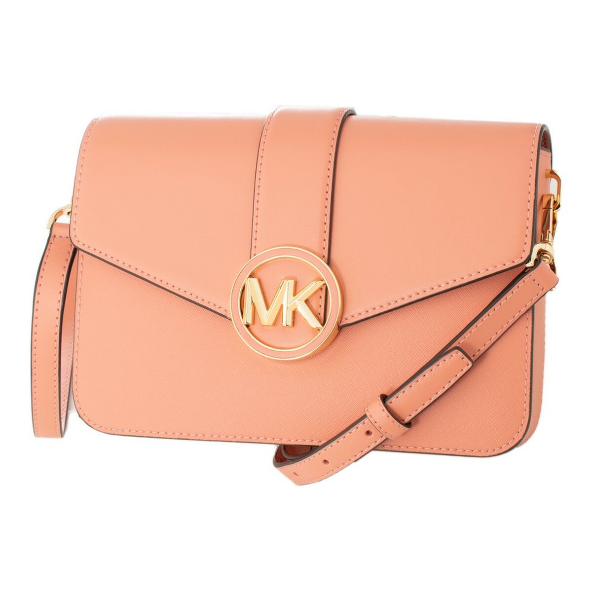Bolso de mano para mujer Michael Kors 35S2GNML2L-SHERBERT Rosa 23 x 16 x 4 cm