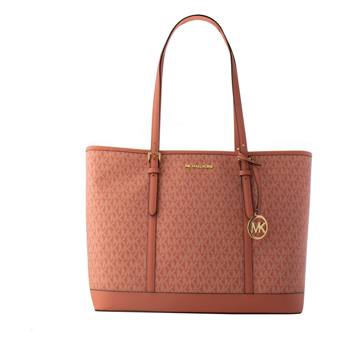 Bolso de mano para mujer Michael Kors 35T0GTVT3V-SHERBERT-MLT Rosa 40 x 30 x 16