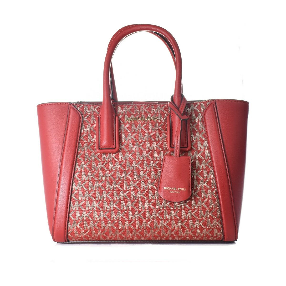 Bolso de mano para mujer Michael Kors 35F2G6KC5V-CHILI-GLD Rojo 24 x 18 x 8 cm