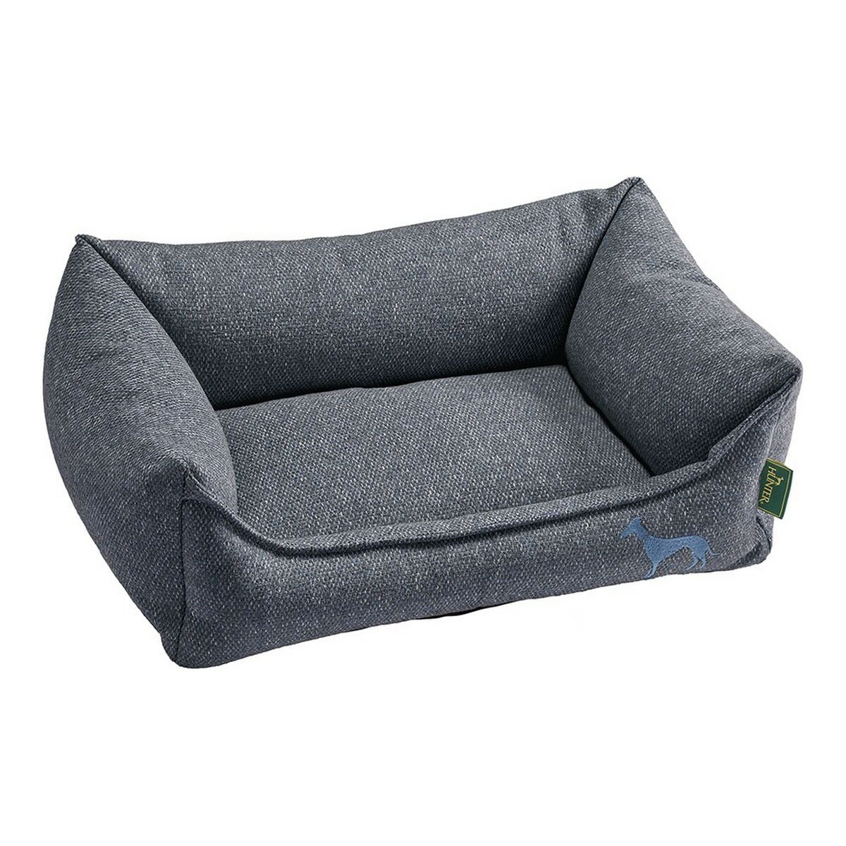 Sofá para perros Hunter Azul Praga 90 x 70 cm