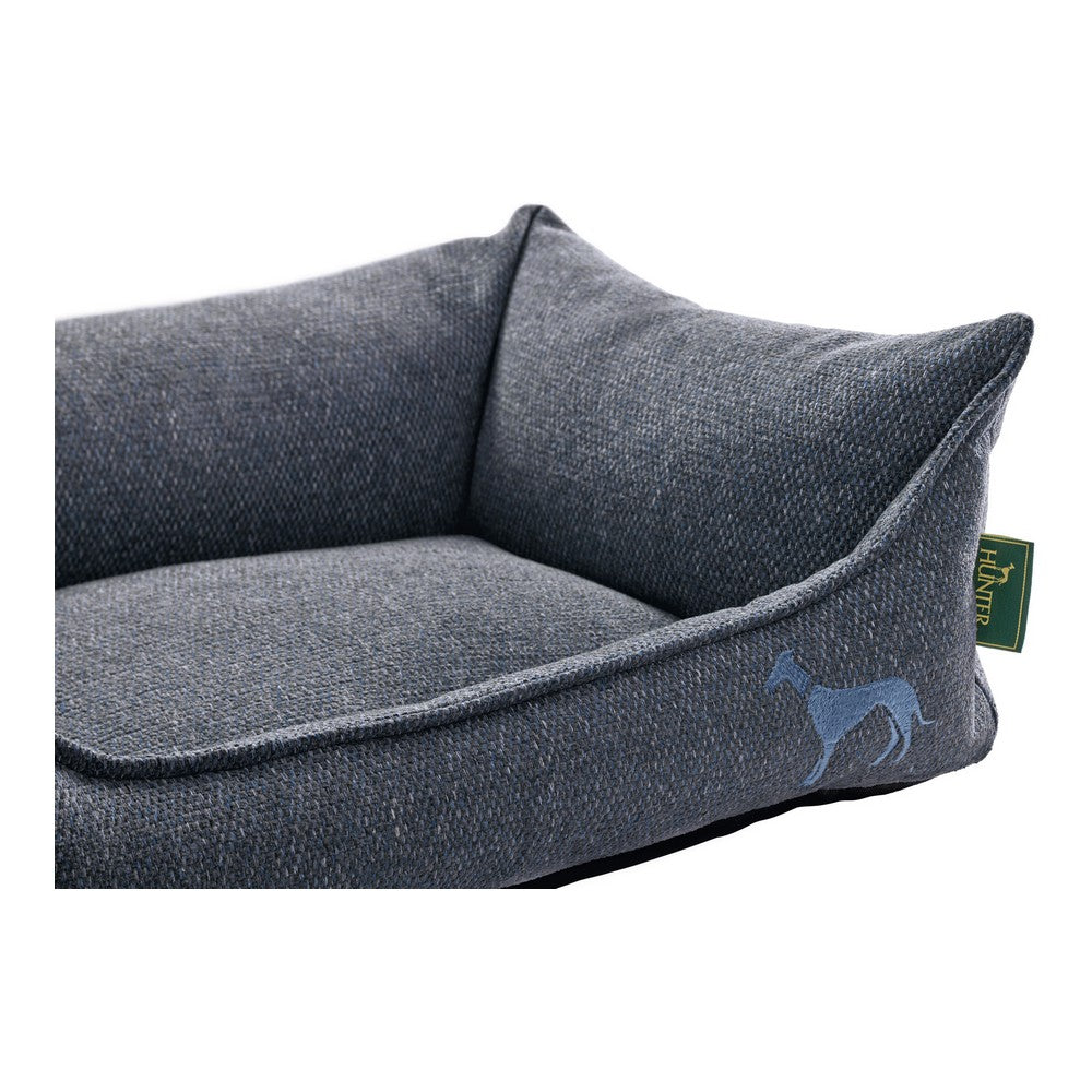 Sofá para perros Hunter Azul Praga 90 x 70 cm