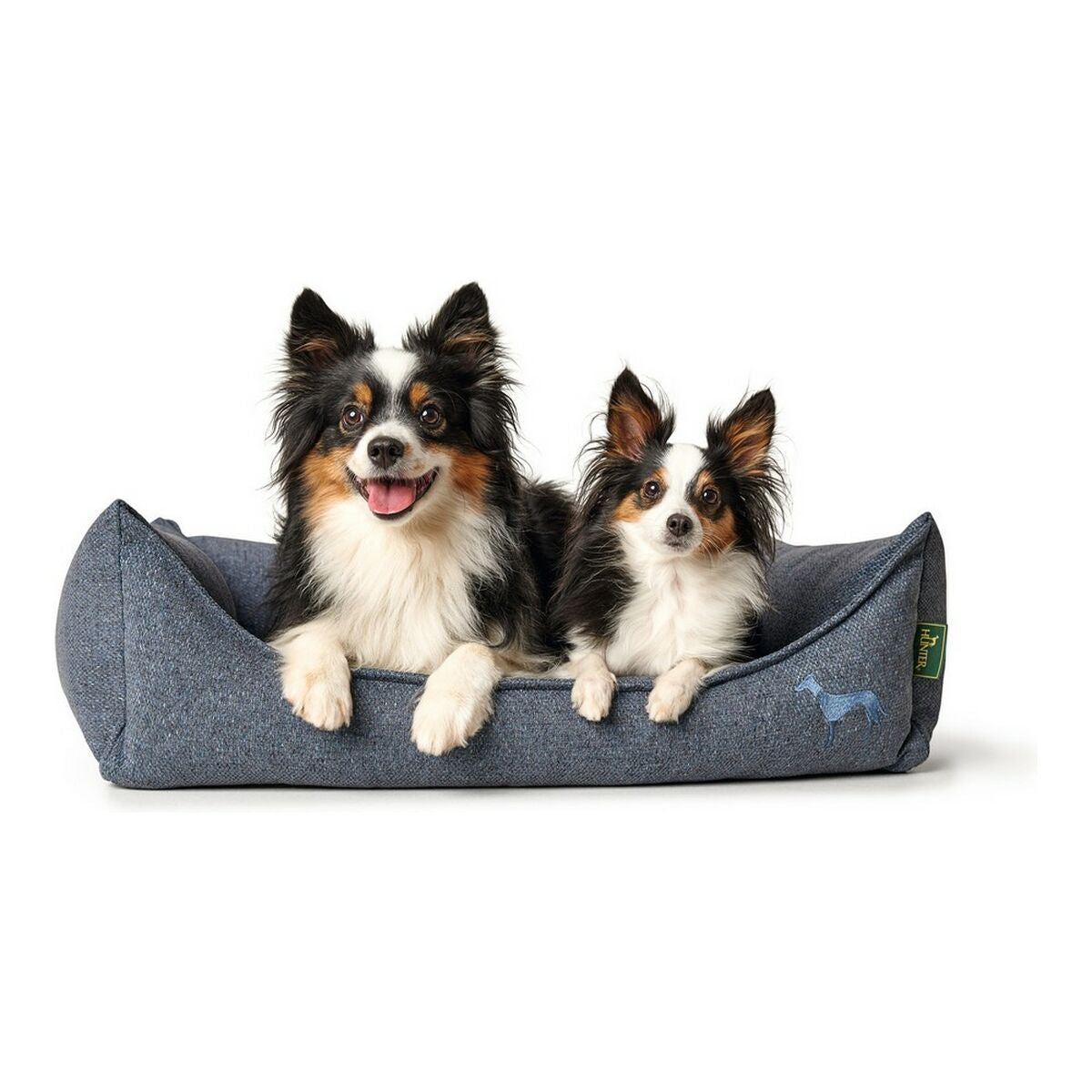 Sofá para perros Hunter Azul Praga 90 x 70 cm