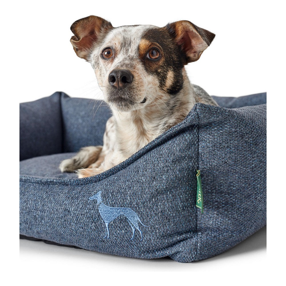 Sofá para perros Hunter Azul Praga 90 x 70 cm