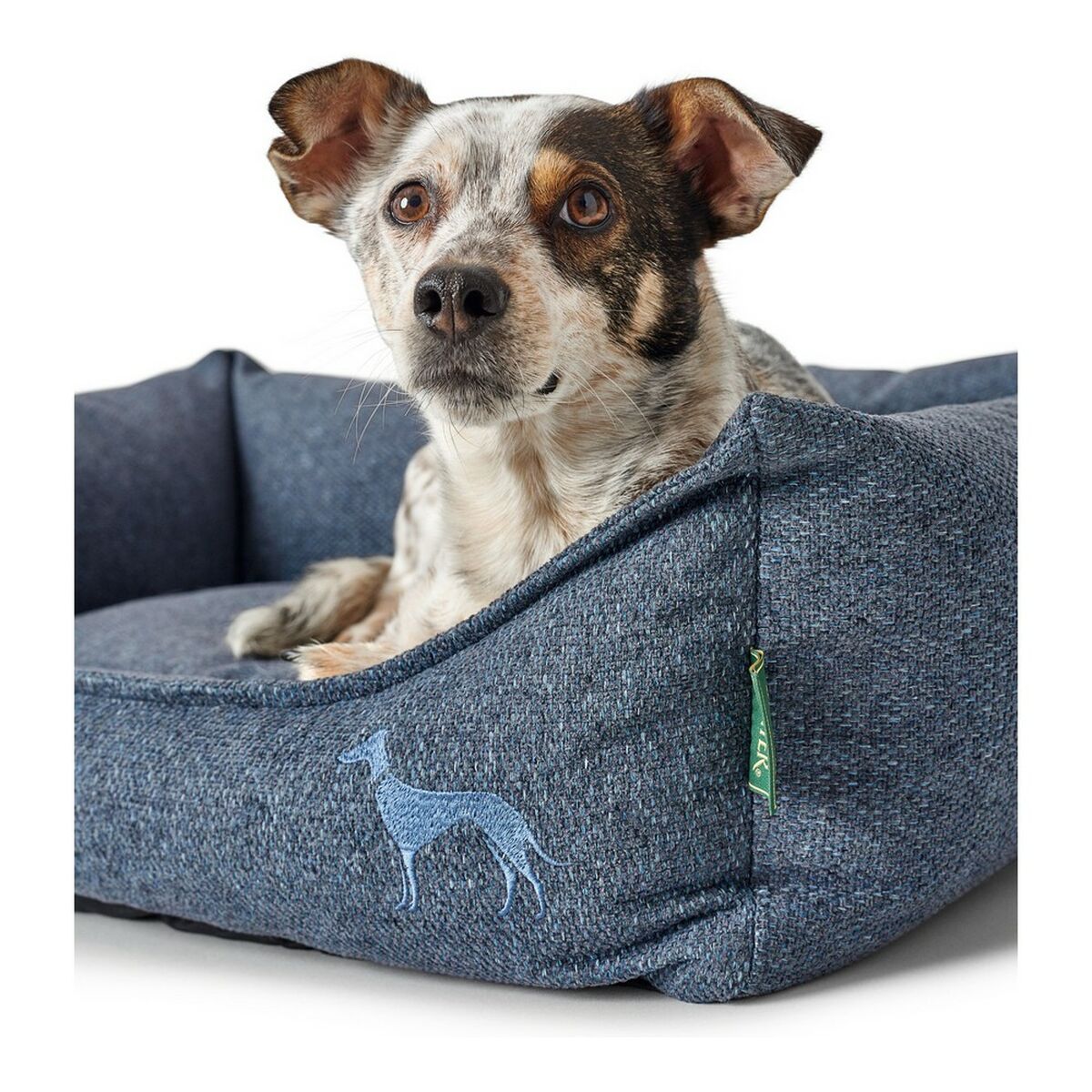 Sofá para perros Hunter Azul Praga 90 x 70 cm