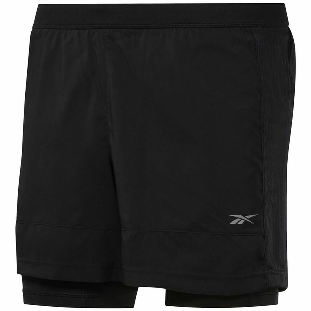 Pantalones cortos deportivos para hombre Reebok Running Essentials Negro