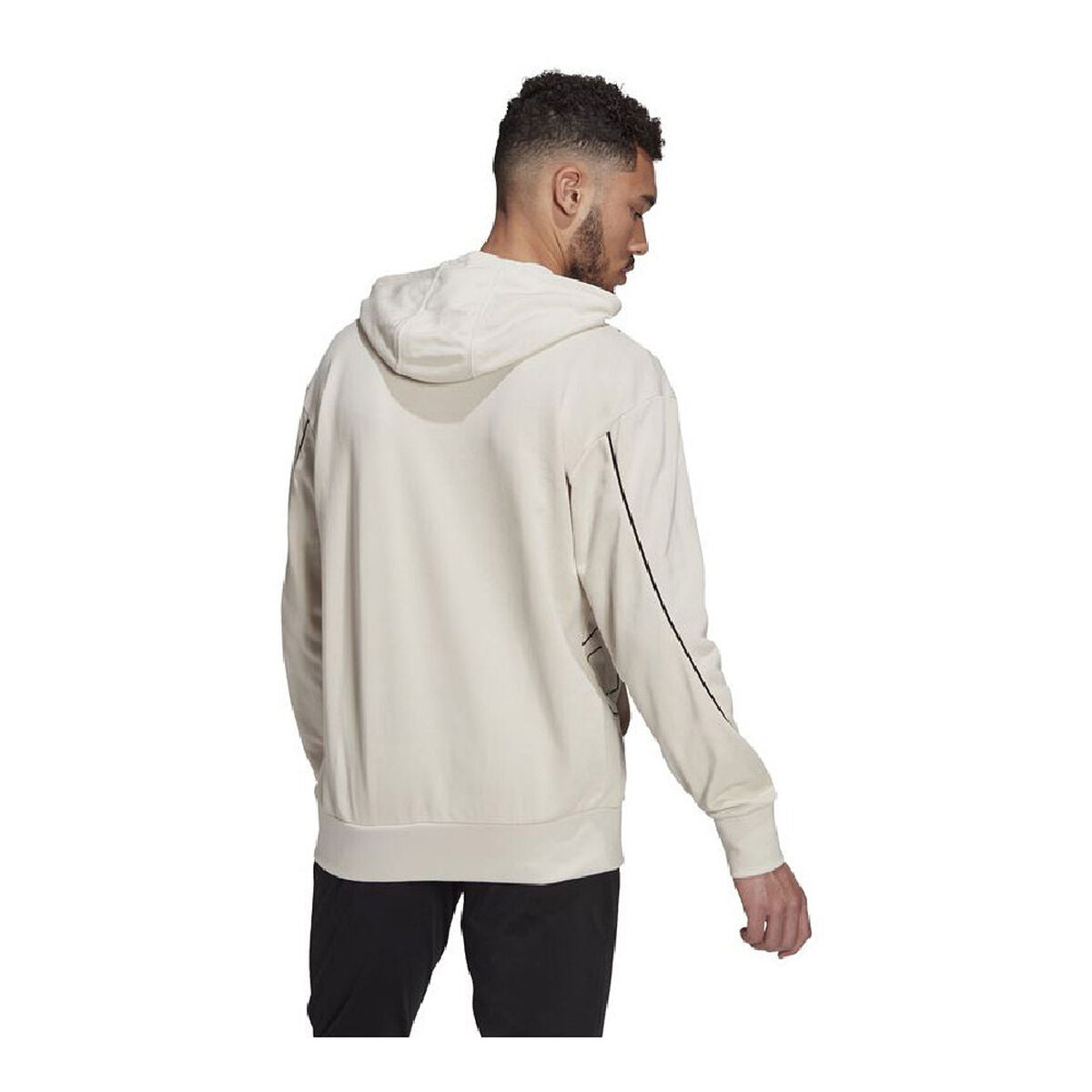 Sweat à capuche Adidas Giant Beige pour homme
