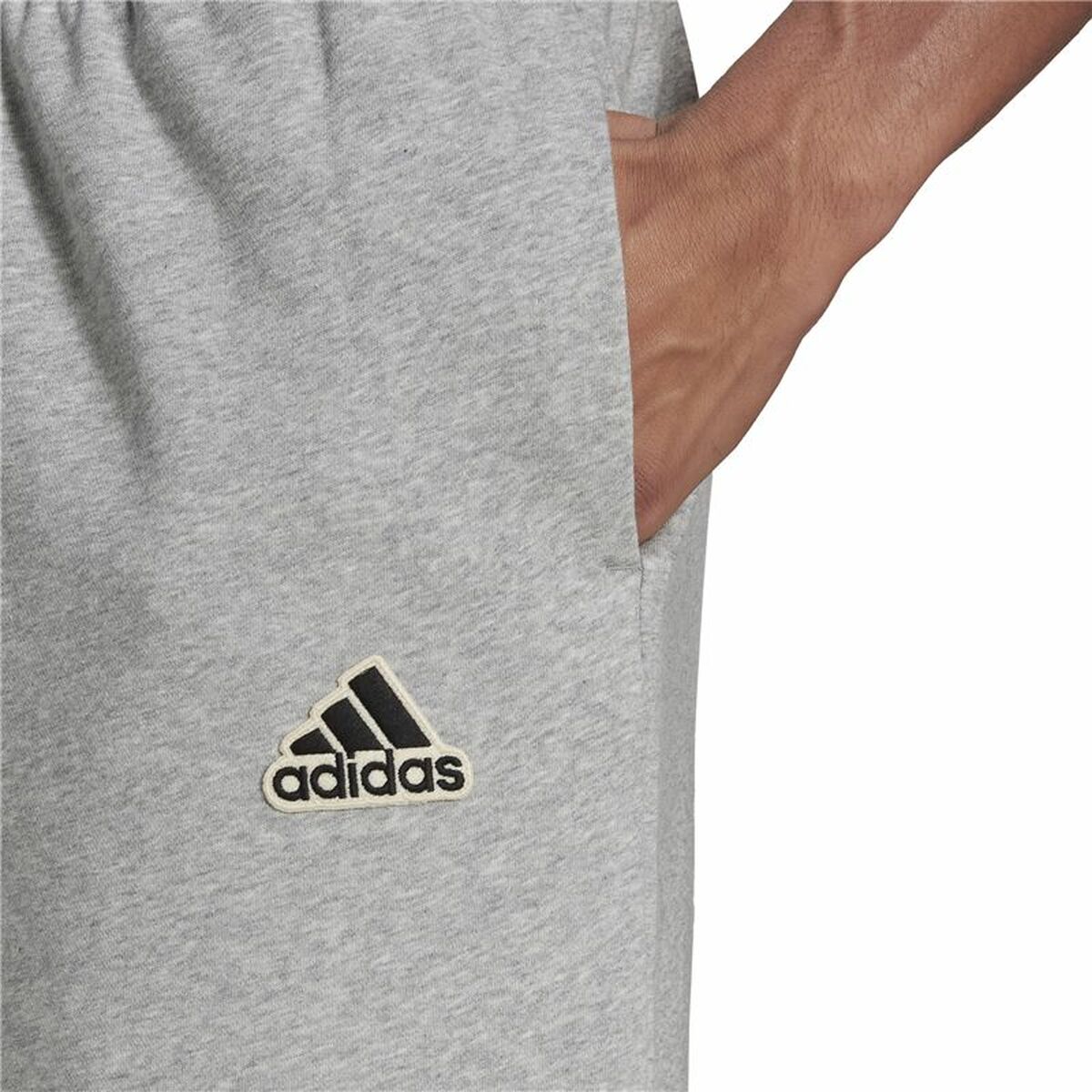 Pantalones cortos deportivos para hombre Adidas Feelcomfy gris