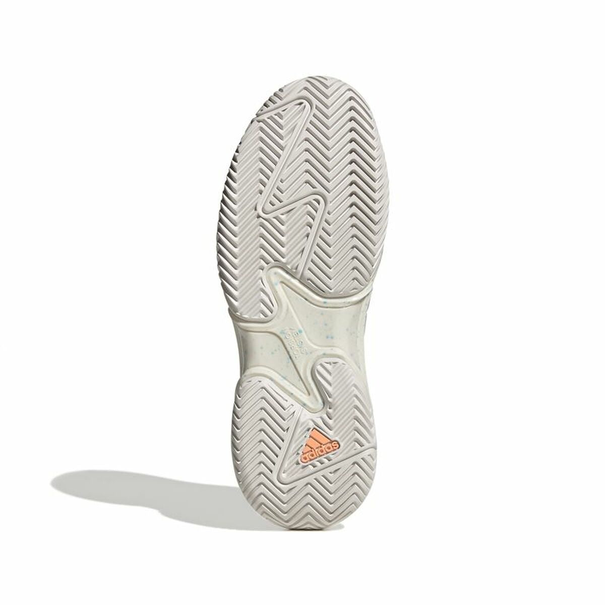 Zapatillas de tenis Adidas Barricade para hombre blancas