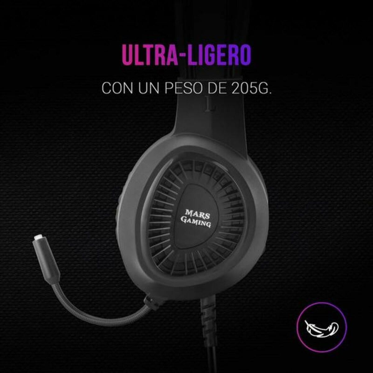 Auricular para juegos con micrófono Mars Gaming MH120 PC PS4 PS5 XBOX