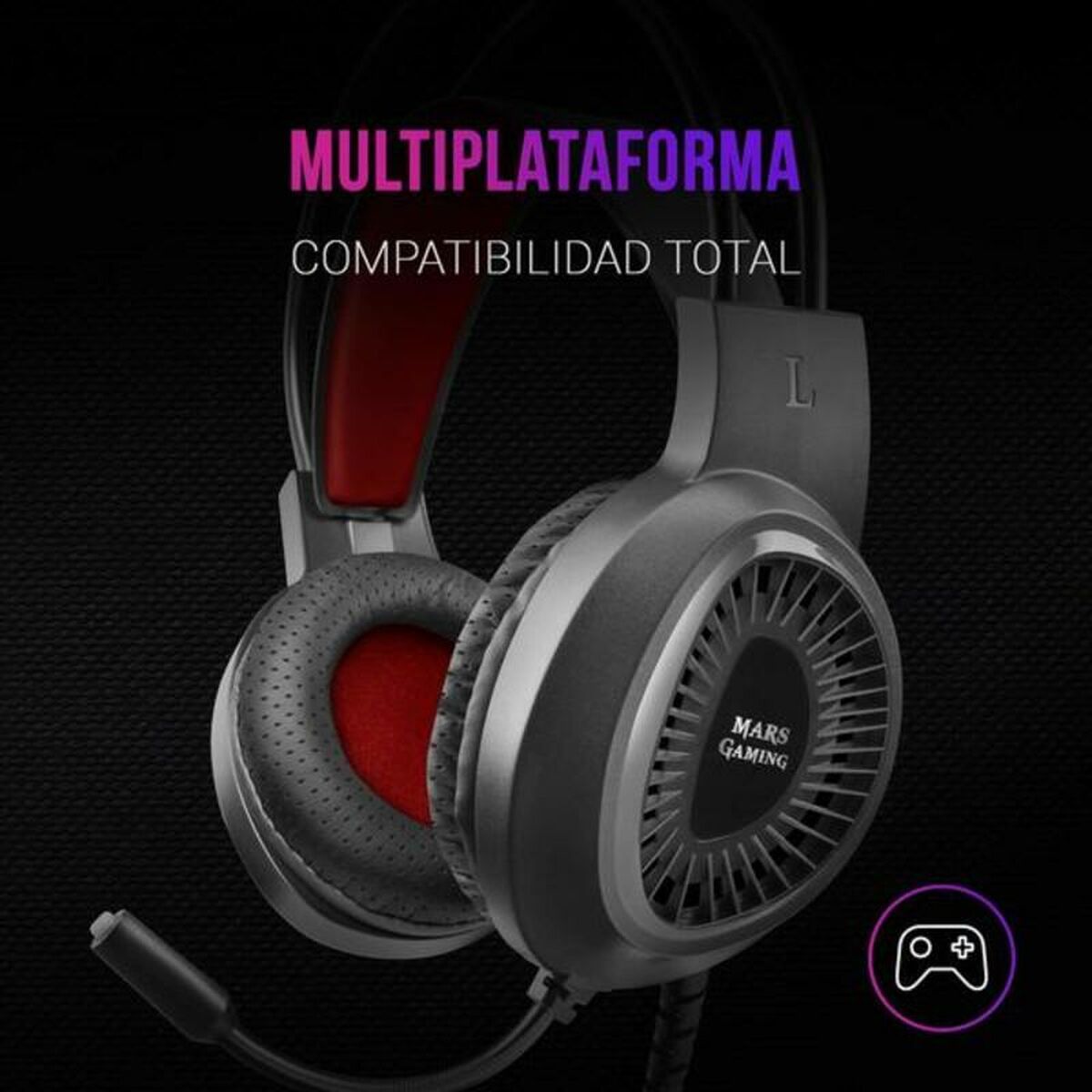 Auricular para juegos con micrófono Mars Gaming MH120 PC PS4 PS5 XBOX