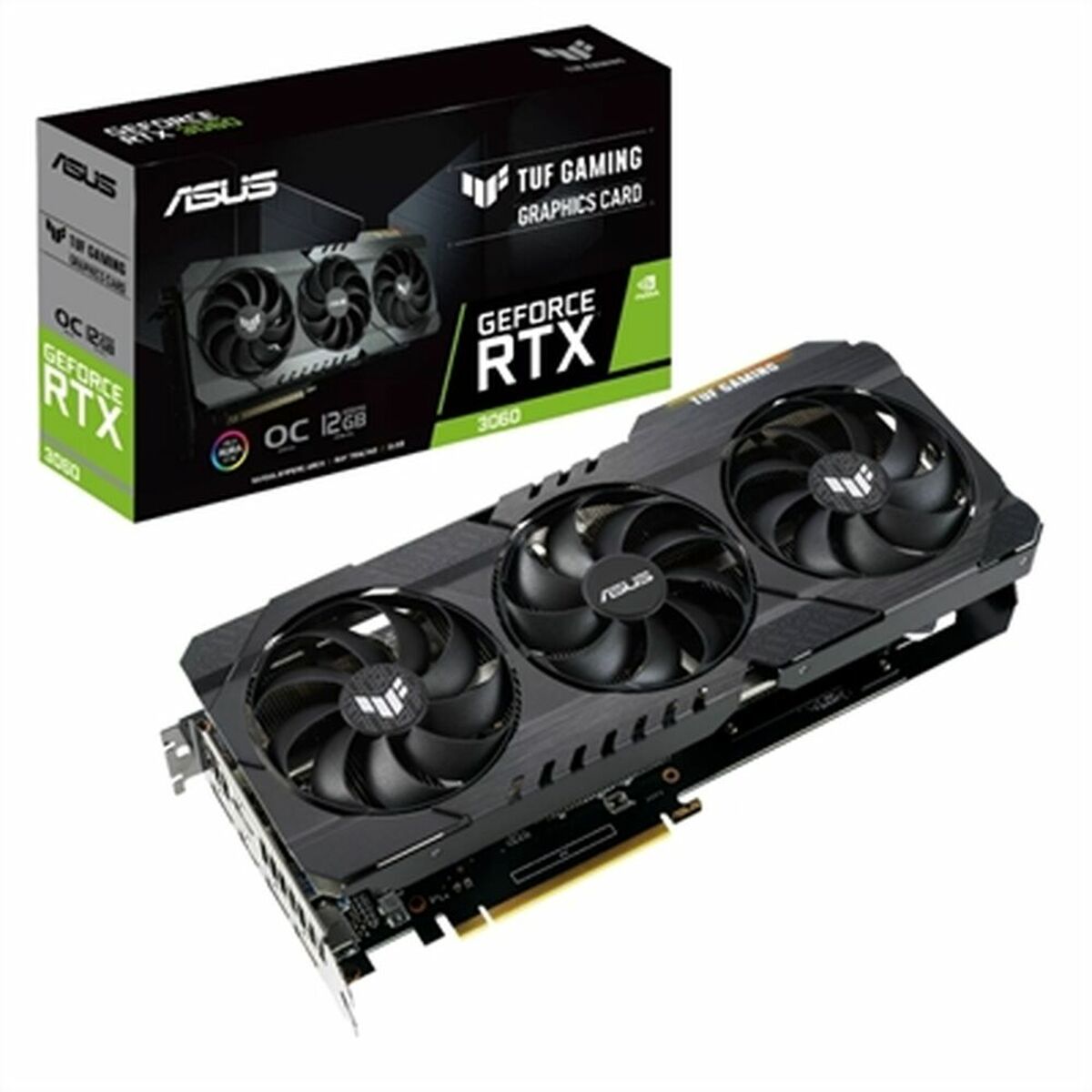 Tarjeta gráfica Asus TUF-RTX3060-O12G-V2-GAMING 12 GB GDDR6