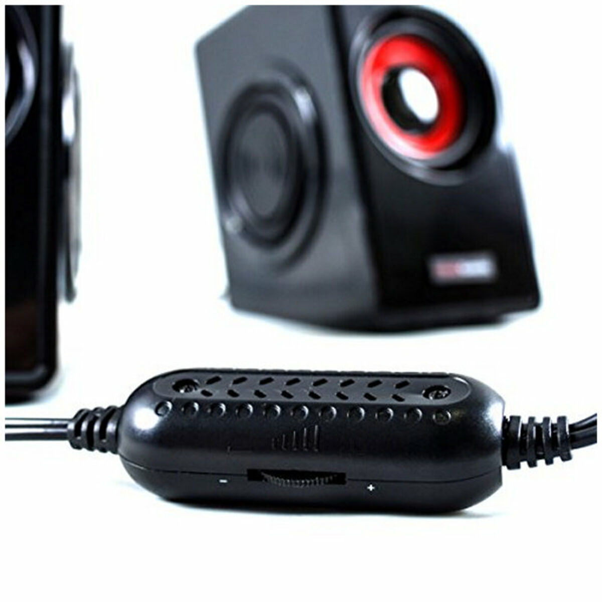 Altavoces para juegos Mars Gaming MS1 MS1 Negro Rojo