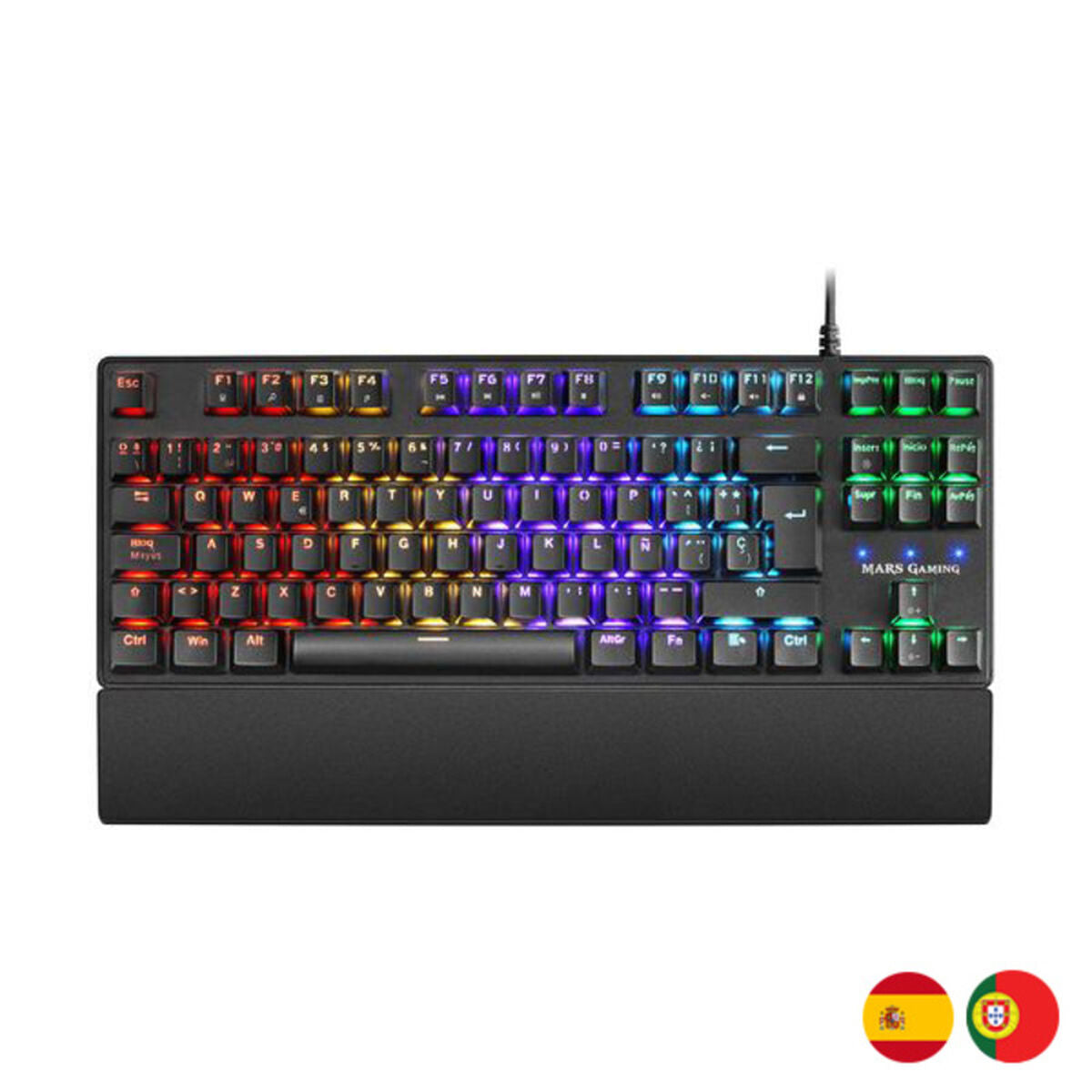 Teclado para juegos Mars Gaming MKXTKLR