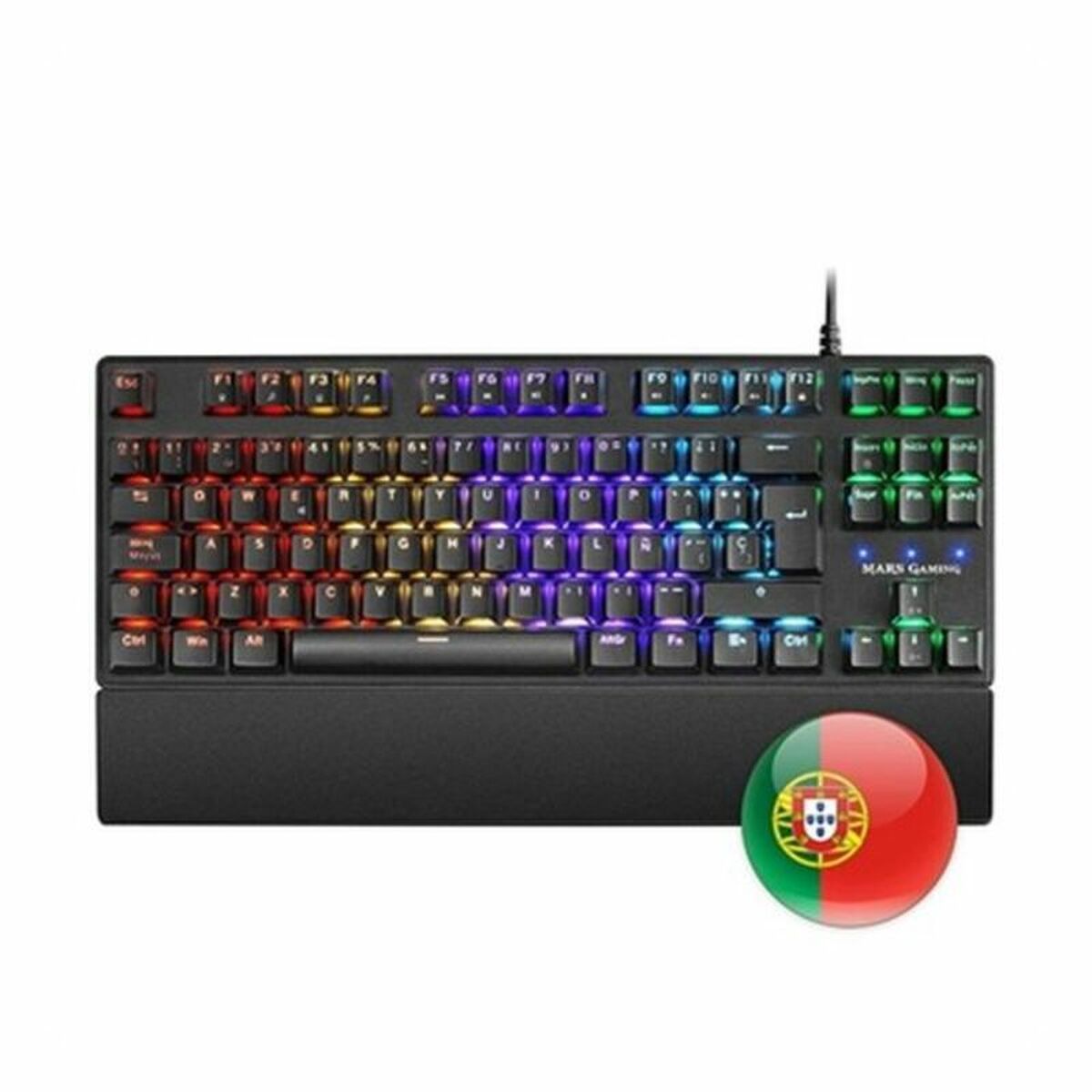 Teclado para juegos Mars Gaming MKXTKLR