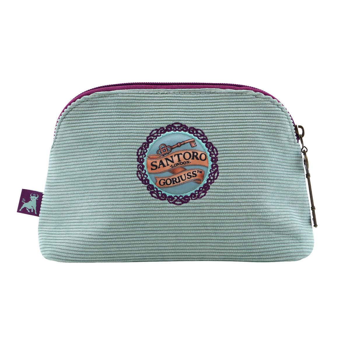 Travel Vanity Case Gorjuss Curiosity Grey Green (21 x 14 x 8.5 cm)