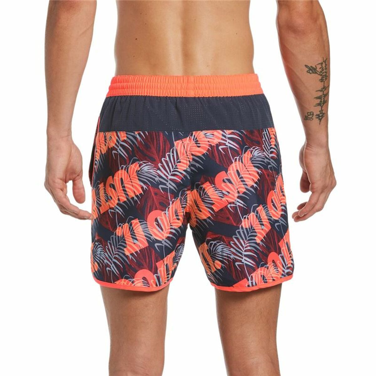 Maillot de bain Nike Volley 5" pour homme, orange
