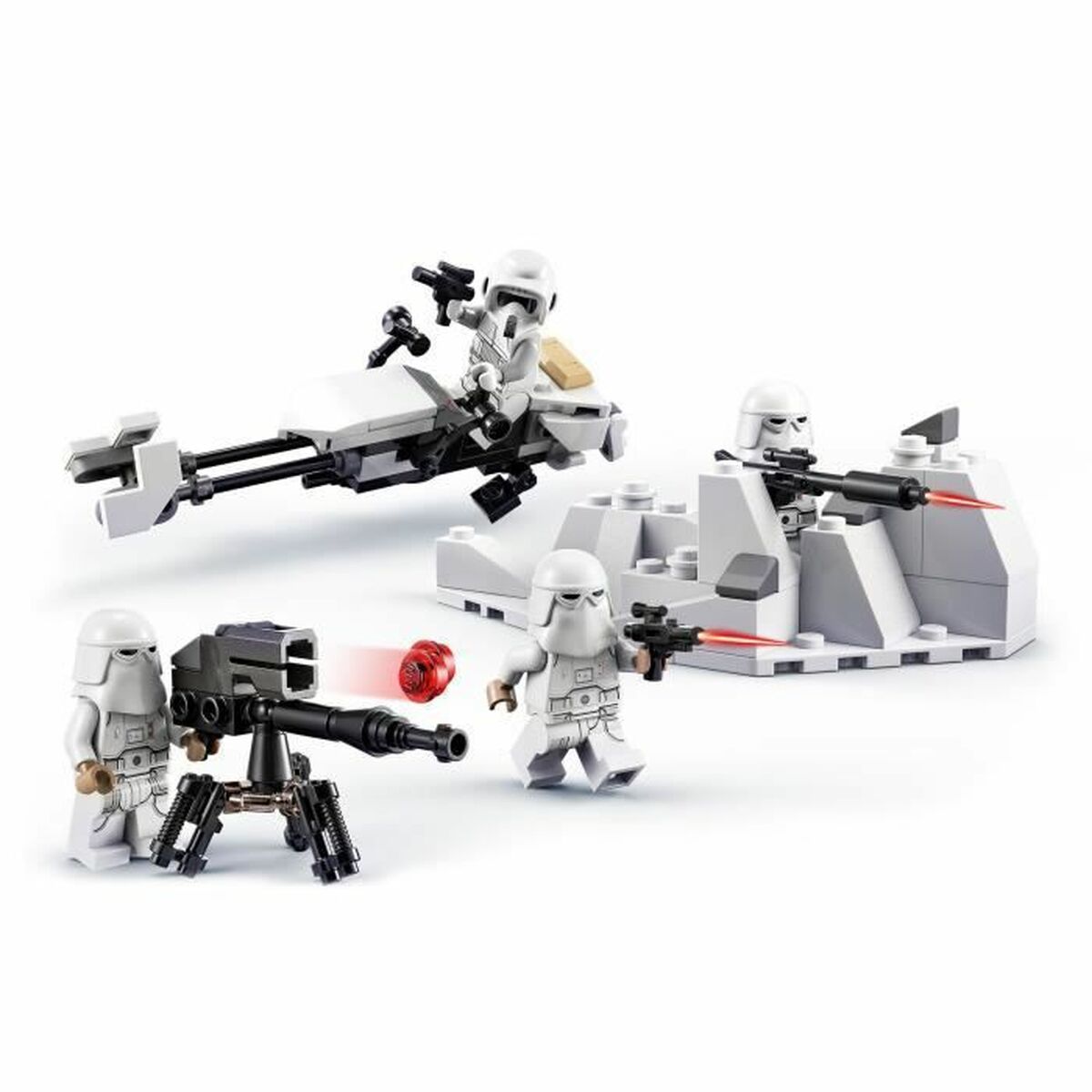 Playset Lego Star Wars Snowtrooper Battle Pack Miniaturas de Star Wars