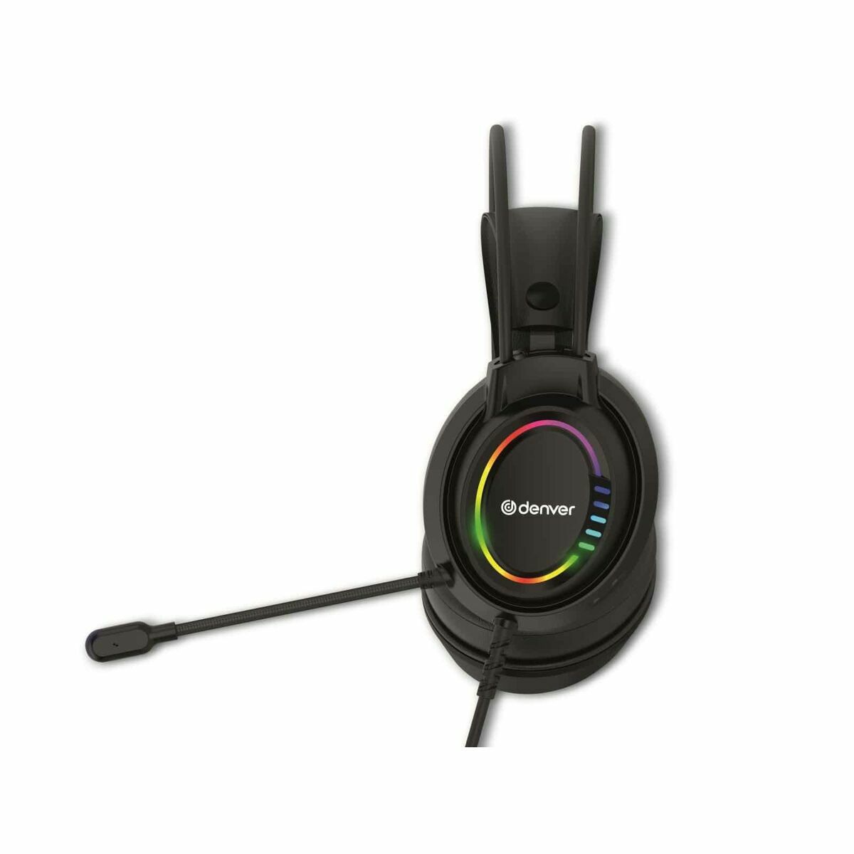 Auriculares con micrófono Denver Electronics GHS130 Negro Gaming