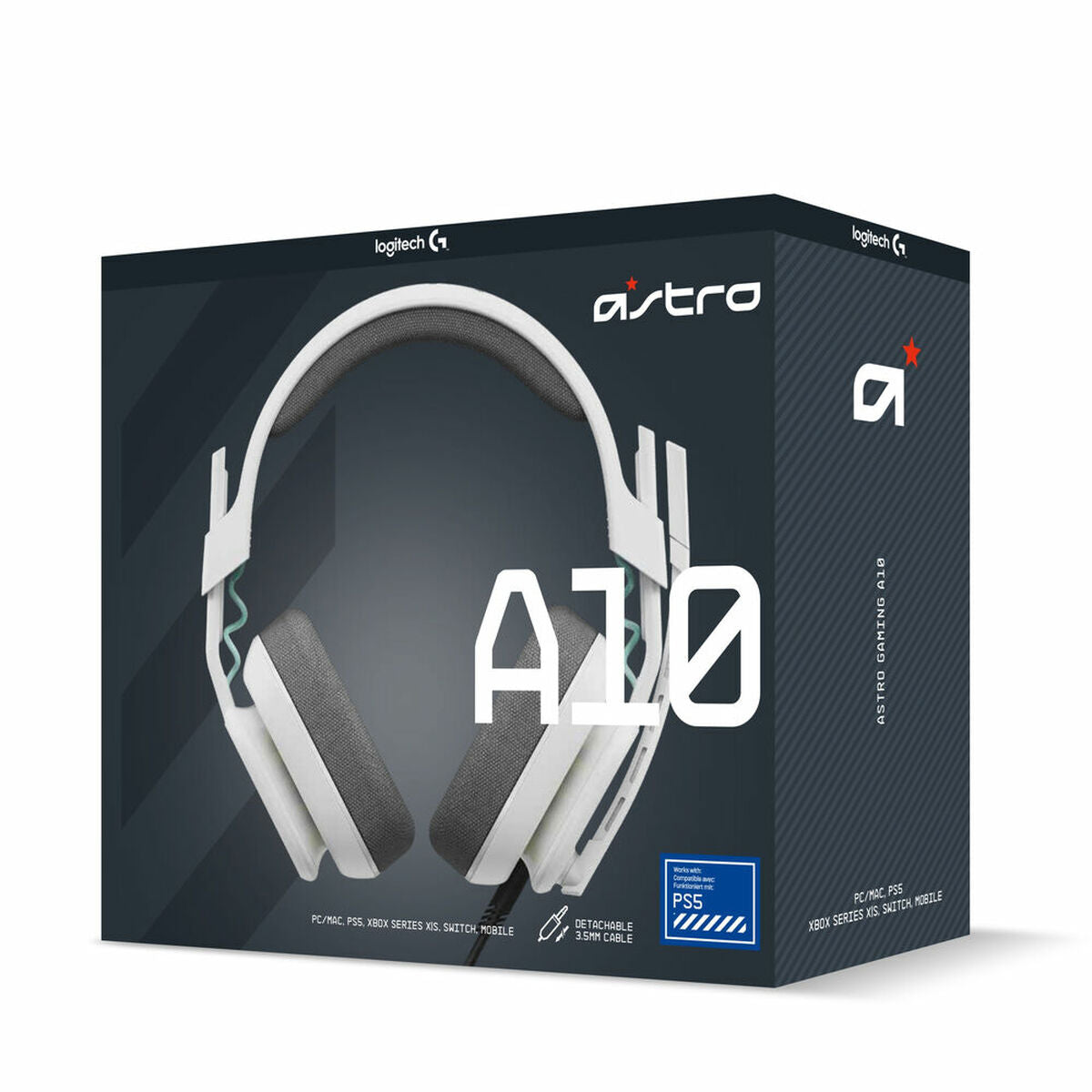Auriculares para juegos con micrófono Logitech A10