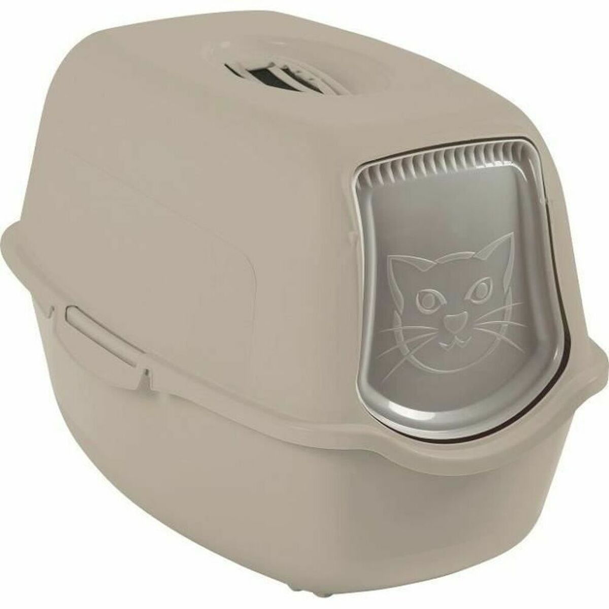 Caja de arena para gatos Rotho My Pet BAILEY 56 x 40 x 39 cm Polipropileno beige