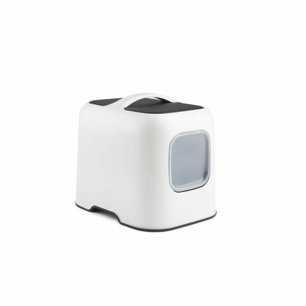 Caja de arena para gatos Rotho My Pet MISTLETOE 51 x 39,5 x 44,3 cm Blanco
