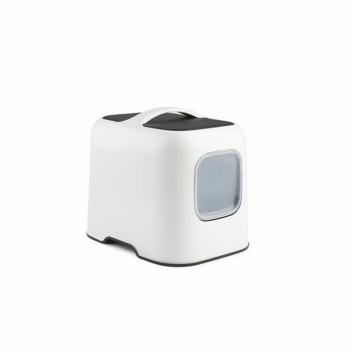 Caja de arena para gatos Rotho My Pet MISTLETOE 51 x 39,5 x 44,3 cm Blanco