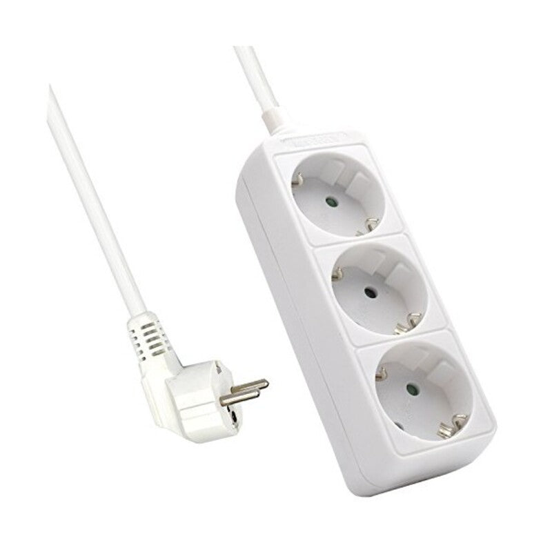 Bloc multiprise 3 prises sans interrupteur Ewent EW395 3680 W