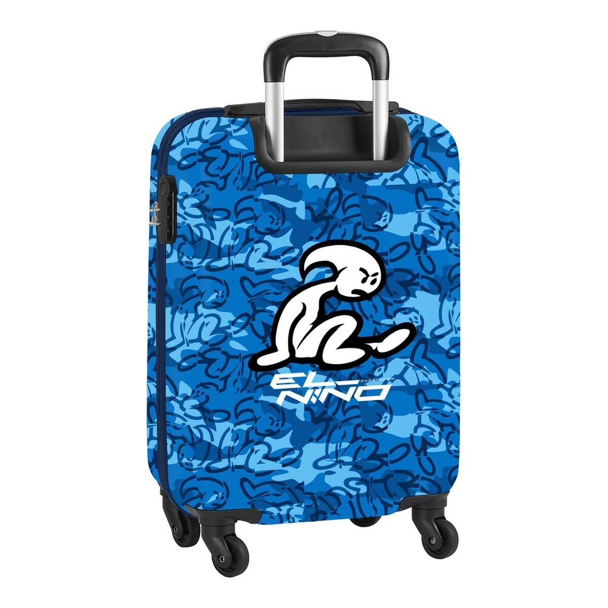 Cabin suitcase El Niño Blue Bay Blue 20'' (34.5 x 55 x 20 cm)