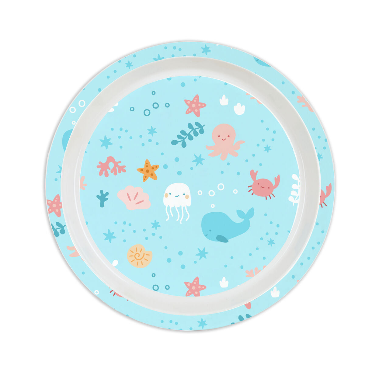Children’s Dinner Set Safta Ballenita Polyurethane (4 Pieces)