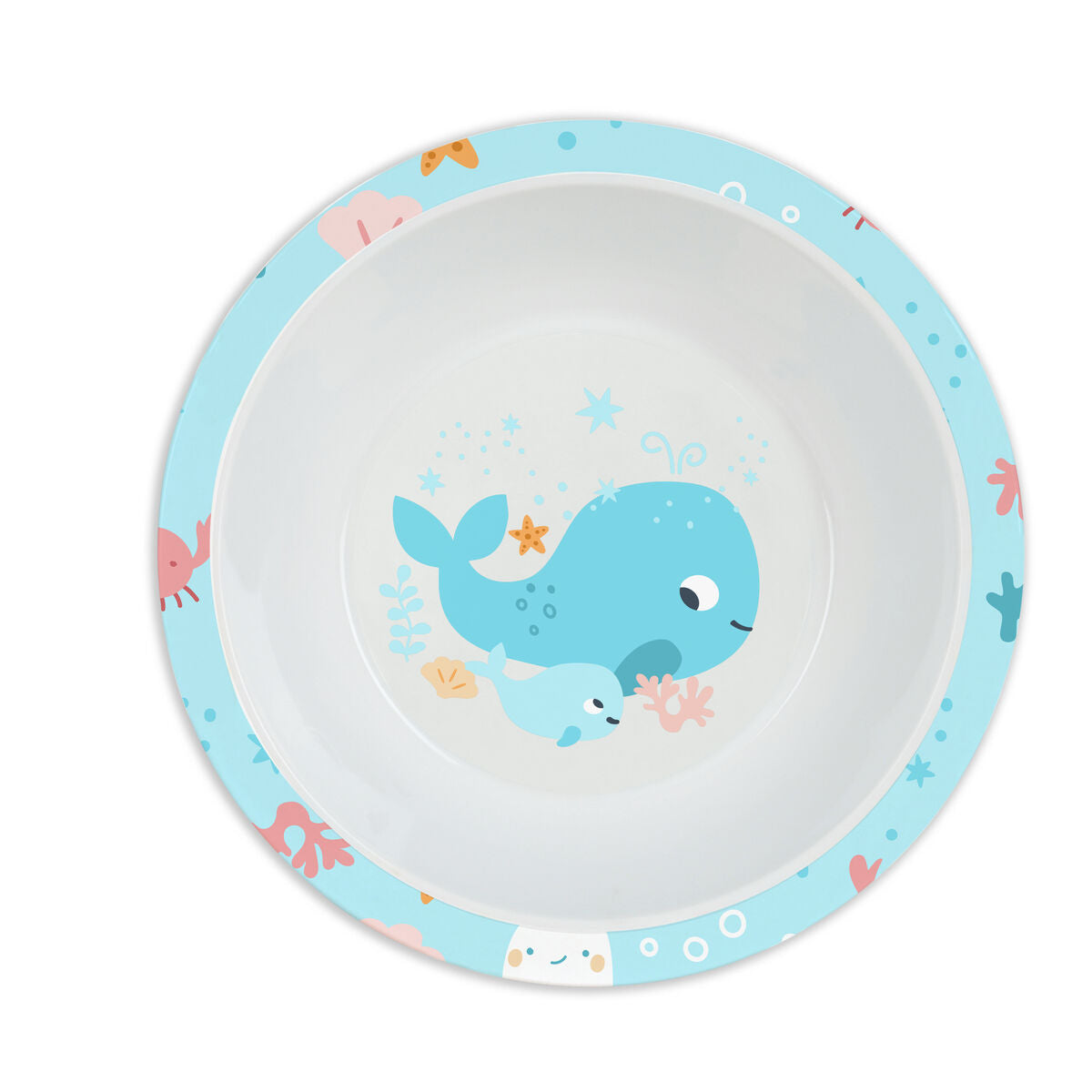 Children’s Dinner Set Safta Ballenita Polyurethane (4 Pieces)