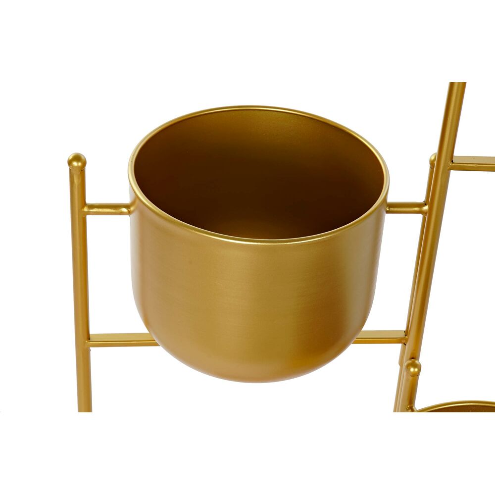 Planter DKD Home Decor Golden Metal (57 x 54 x 96 cm)