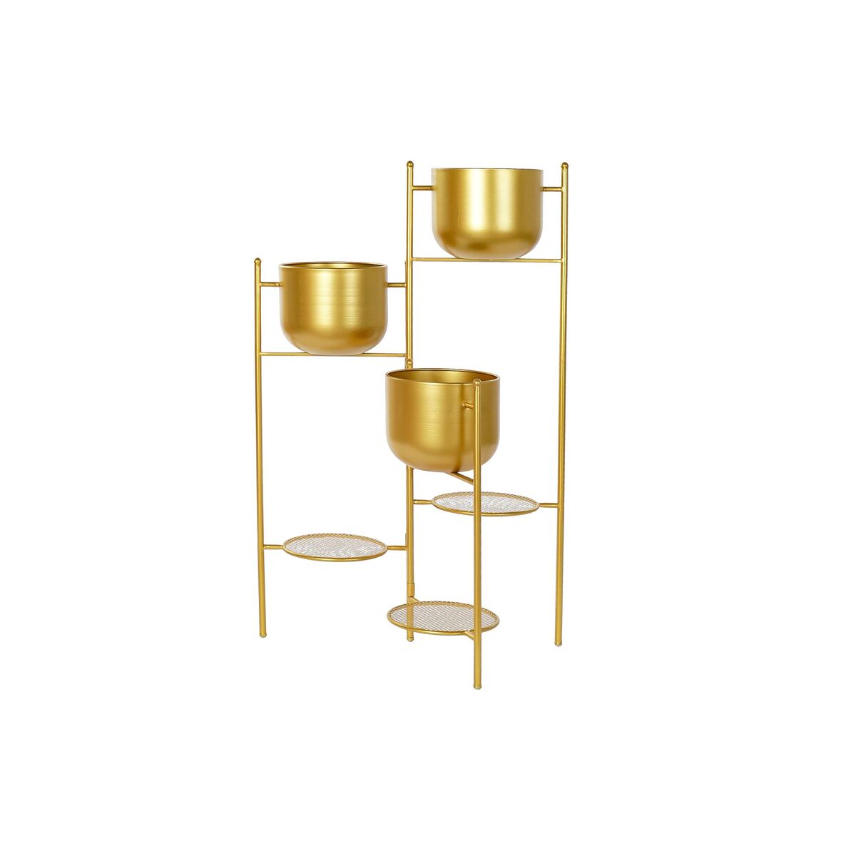 Planter DKD Home Decor Golden Metal (57 x 54 x 96 cm)