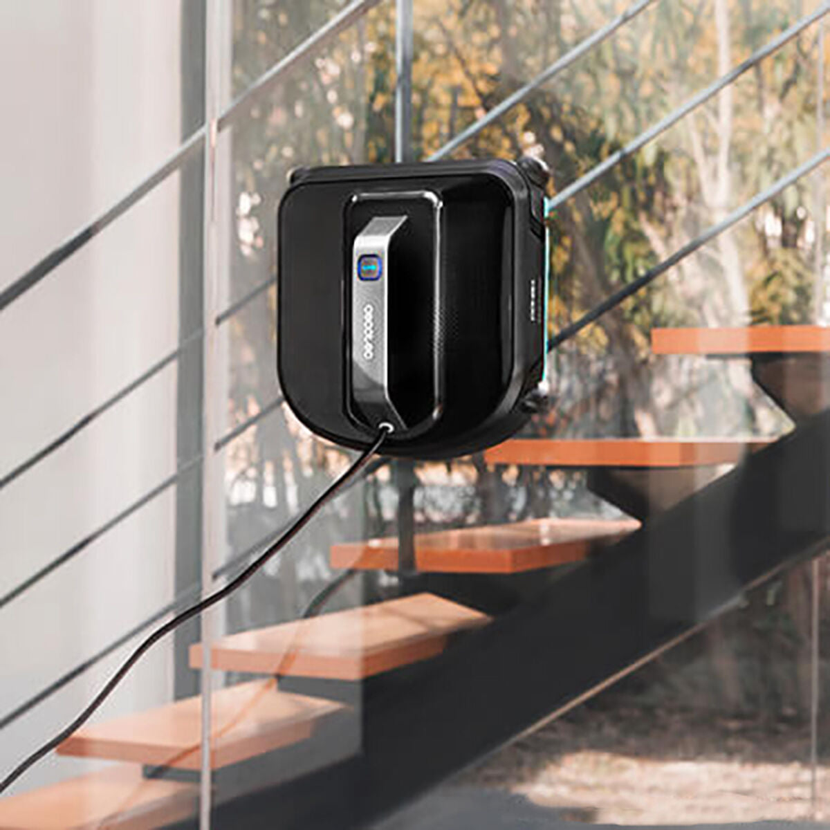 Robot limpiacristales inteligente Cecotec Conga WinDroid 970 Negro