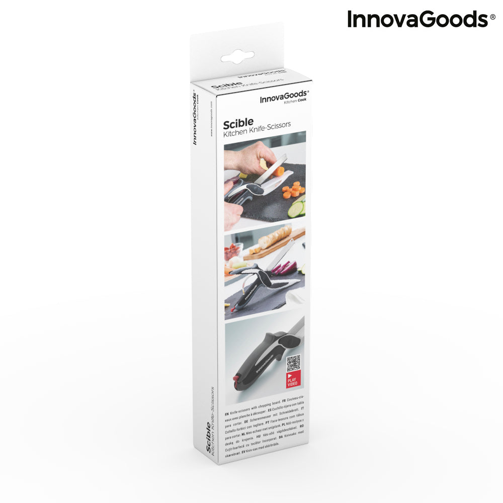 Cuchillo-Tijeras de Cocina Scible InnovaGoods