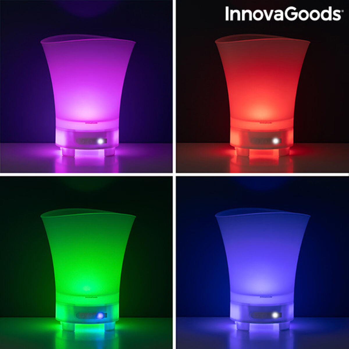 LED bucket with rechargeable speaker Sonice InnovaGoods