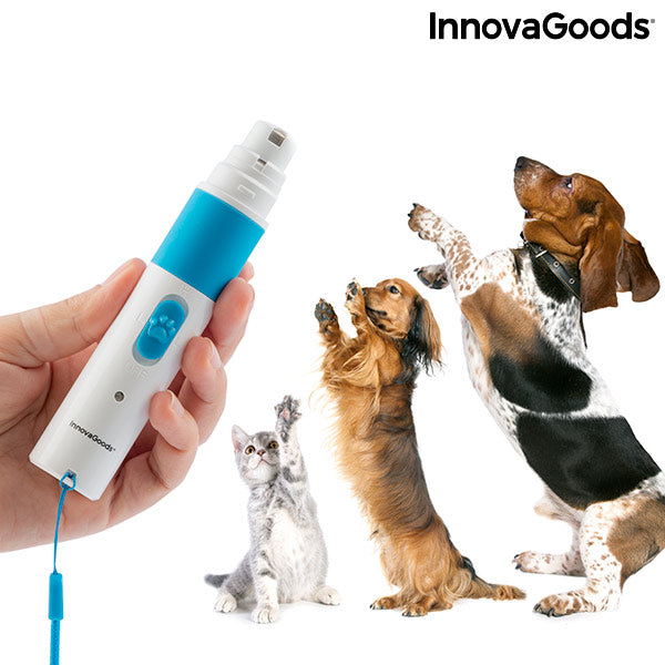 Lima de uñas recargable para mascotas Pawy InnovaGoods