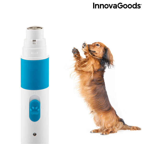 Lima de uñas recargable para mascotas Pawy InnovaGoods