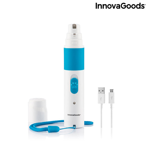 Lima de uñas recargable para mascotas Pawy InnovaGoods