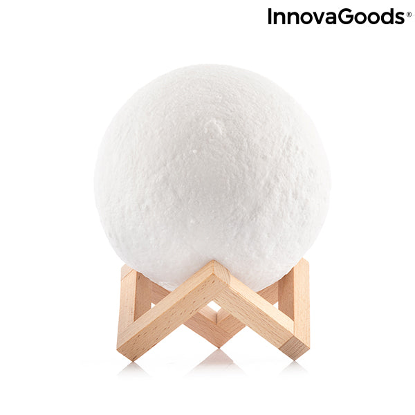 Lámpara de luna LED recargable Moondy InnovaGoods