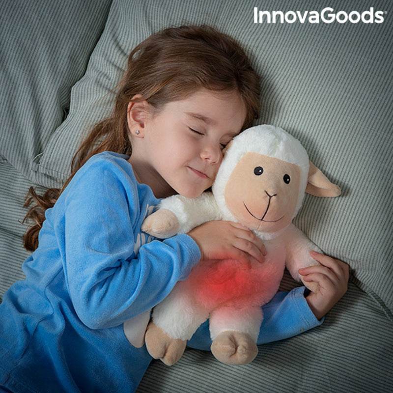 Peluche de oveja con efecto calor y frío Wooly InnovaGoods