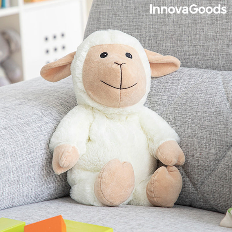 Peluche de oveja con efecto calor y frío Wooly InnovaGoods