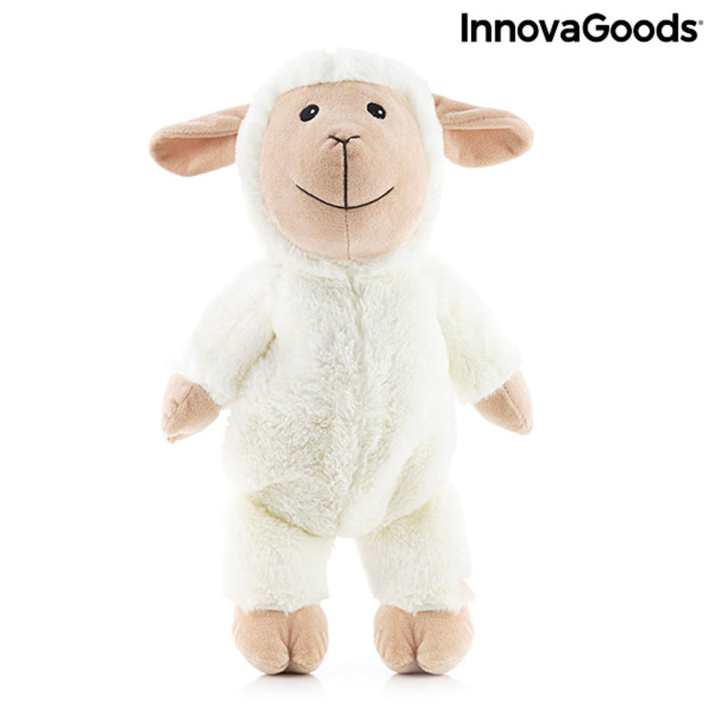 Peluche de oveja con efecto calor y frío Wooly InnovaGoods