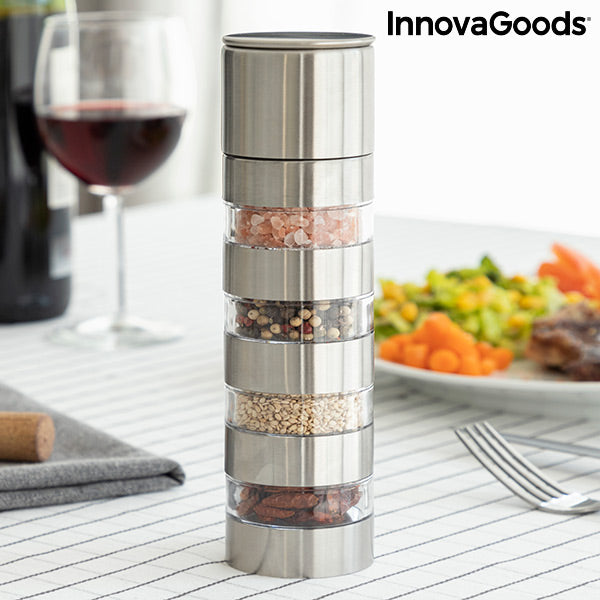 Moulin à épices 4 en 1 Millmix InnovaGoods