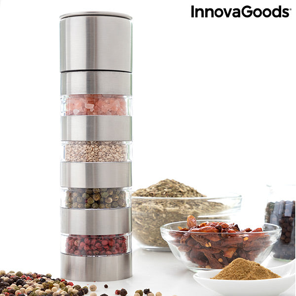 Moulin à épices 4 en 1 Millmix InnovaGoods