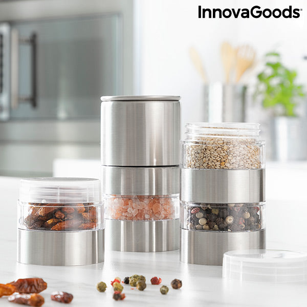 Moulin à épices 4 en 1 Millmix InnovaGoods