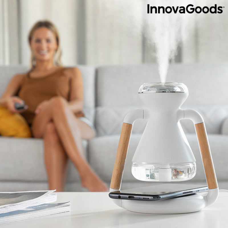 Chargeur sans fil 3 en 1, diffuseur d'arômes et humidificateur Misvolt